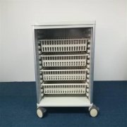 医用双层单抽送药推车
